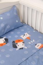Naf Naf Little Zoo 301 - Blue Κουβερλί - Image 4