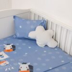 Naf Naf Little Zoo 301 - Blue Σεντόνια σετ