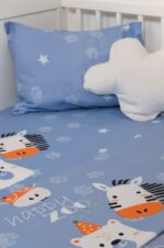 Naf Naf Little Zoo 301 - Blue Σεντόνια σετ - Image 2