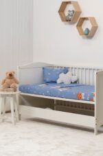 Naf Naf Little Zoo 301 - Blue Σεντόνια σετ - Image 3