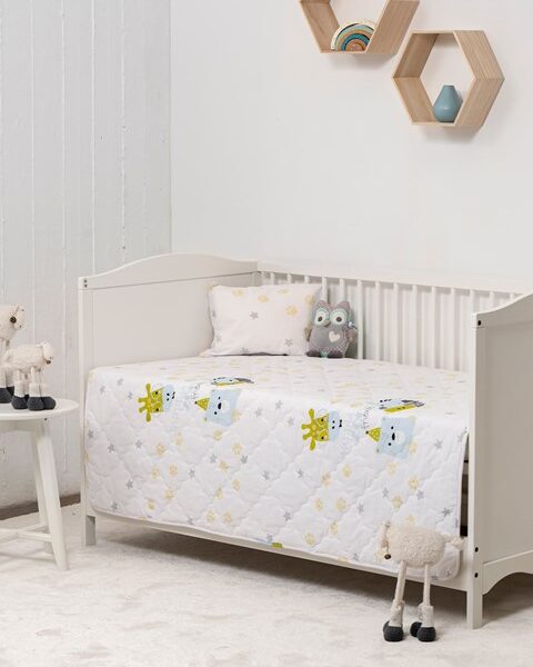 Naf Naf Little Zoo 301 - White Κουβερλί