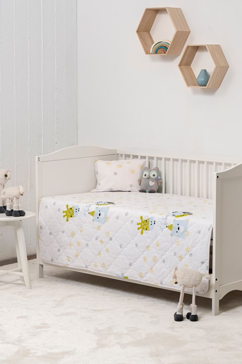 Naf Naf Little Zoo 301 - White Κουβερλί