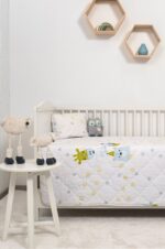 Naf Naf Little Zoo 301 - White Κουβερλί - Image 3