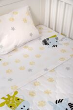 Naf Naf Little Zoo 301 - White Κουβερλί - Image 4