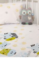 Naf Naf Little Zoo 301 - White Σεντόνια σετ - Image 2