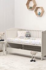 Naf Naf Little Zoo 301 - White Σεντόνια σετ - Image 3