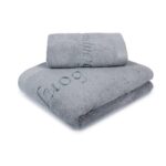 Naf Naf Towel Set 2 pcs Bonjour Light Grey