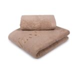 Naf Naf Towel Set 2 pcs Bonjour Smoke Grey