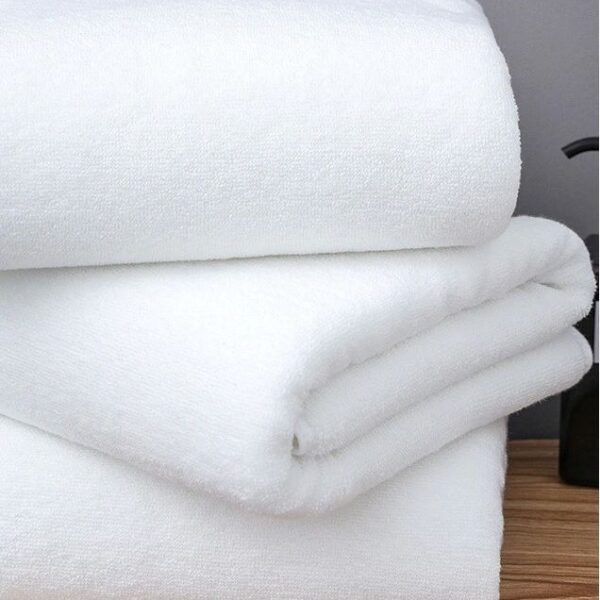 Beauty Home Πετσέτα Μπάνιου Ξενοδοχείου Crystal 600gsm Art Ε3013 100% Cotton 80x150 Λευκό