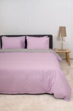 Παπλωματοθήκη HOME VIEW Lilac  Lt Grey