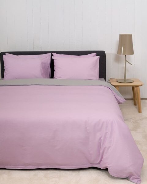 Παπλωματοθήκη HOME VIEW Lilac  Lt Grey
