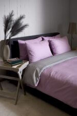 Παπλωματοθήκη HOME VIEW Lilac  Lt Grey - Image 4