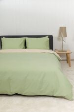 Παπλωματοθήκη HOME VIEW Lime Ecru