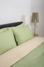 Παπλωματοθήκη HOME VIEW Lime Ecru - Image 2