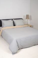 Παπλωματοθήκη HOME VIEW Lt Grey Beige - Image 2