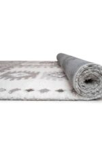 Soft Shaggy R299B L. Grey White - Image 4