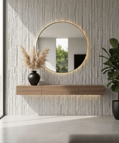 PANEL ΕΥΚΑΜΠΤΗΣ ΠΕΤΡΑΣ 111020 MURETTO STONE 60/1200mm BEIGE WHITE NewPlan - 7 39 111020 60120 2