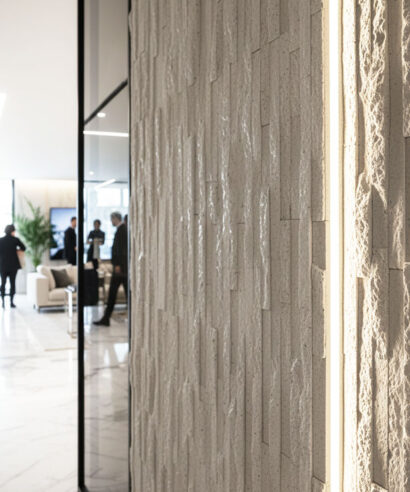 PANEL ΕΥΚΑΜΠΤΗΣ ΠΕΤΡΑΣ 111020 MURETTO STONE 60/1200mm BEIGE WHITE NewPlan - 7 39 111020 60120 3