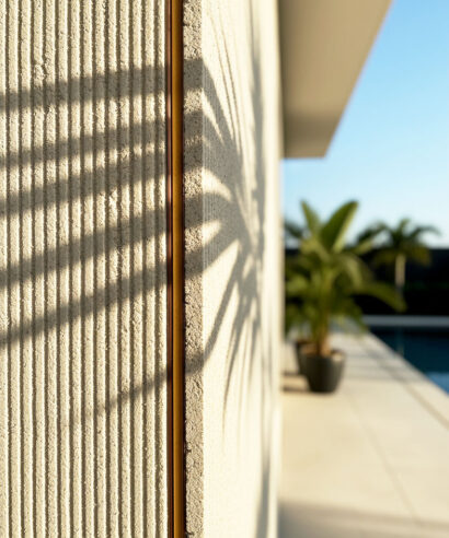 PANEL ΕΥΚΑΜΠΤΗΣ ΠΕΤΡΑΣ 119020 LINE STONE BOARD 60/1200mm BEIGE WHITE NewPlan - 7 39 119020 60120 2