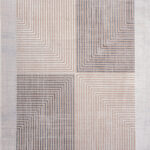 ΧΑΛΙ VELVET MODERN 8278/Beige White - 200cm x 290cm