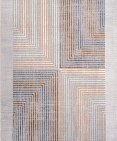 ΧΑΛΙ VELVET MODERN 8278/Beige White - 200cm x 290cm