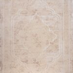 ΧΑΛΙ VELVET VINTAGE 9298/Cream - 160εκ - Στρόγγυλο