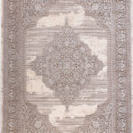 ΧΑΛΙ VELVET VINTAGE 9298/Vison - 160εκ - Στρόγγυλο