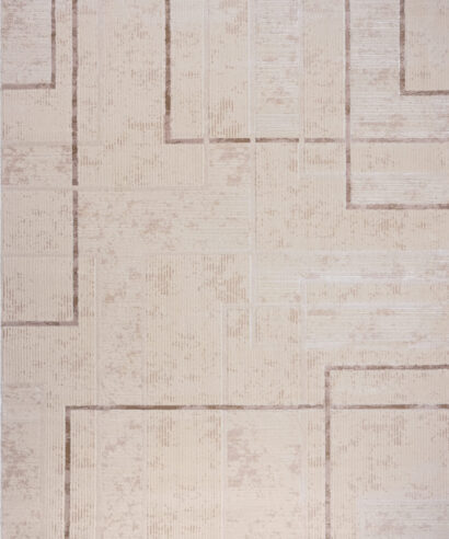 ΧΑΛΙ VELVET MODERN 9301/Cream - 133cm x 190cm