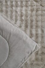 Naf Naf CosyFur Light Grey - Image 5