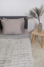 Naf Naf CozyBlanket Light Grey - Image 2