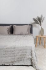 Naf Naf CozyBlanket Light Grey