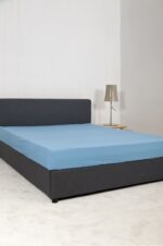 Σεντόνι HOME View με λάστιχο - Light Blue - Image 3