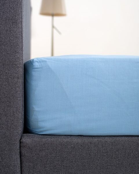 Σεντόνι HOME View με λάστιχο - Light Blue