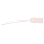Beauty Home 10 Ετικέτες Χάρτινες με κορδέλα – Ροζ 5 x 2 cm