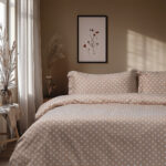 Beauty Home Σετ πάπλωμα υπέρδιπλο Art 10101 Fancy 220x240 Μπεζ