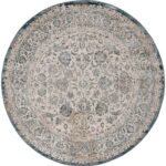 Gossip 8504A White Blue Round