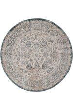 Gossip 8504A White Blue Round