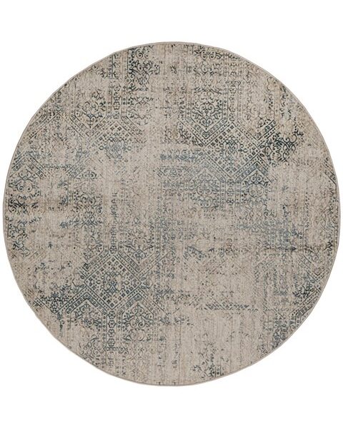 Gossip 9186A Cream Blue Round