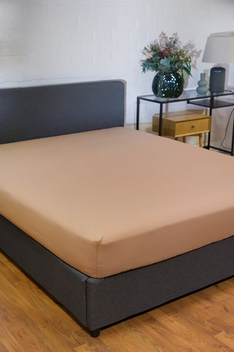 Σεντόνι Naf Naf HUE Warm Taupe
